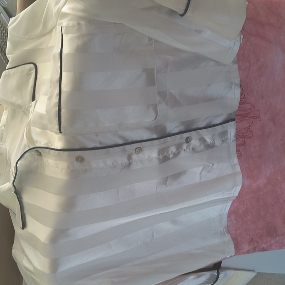 Free People Intimately Pajama top only NWOT 🔥🔥🔥sz med 21 pit - Picture 3 of 5